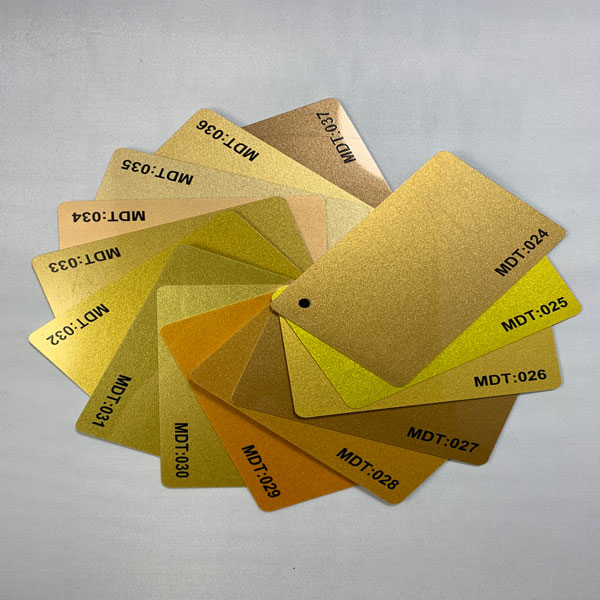 Blank Gold Card